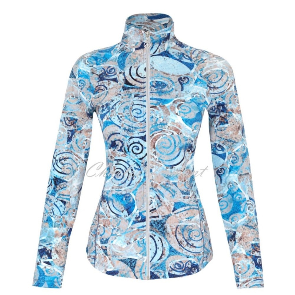Gallery Print DOLCEZZA Zip Jacket Artistic Pattern S